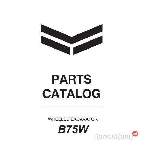 Yanmar B75W katalog czesci zamiennych świętokrzyskie