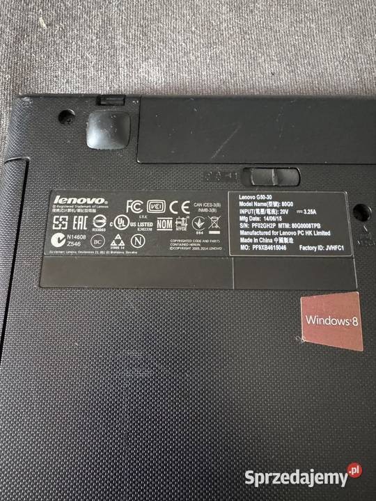 Laptop Lenovo G5030 Piotrków Trybunalski