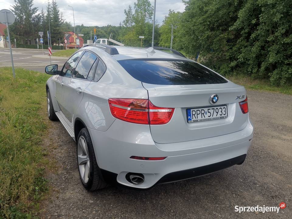 Bmw x6 40d xdriwe m pakiet indywidual szary hud kupiony w polskim salonie Przemyśl