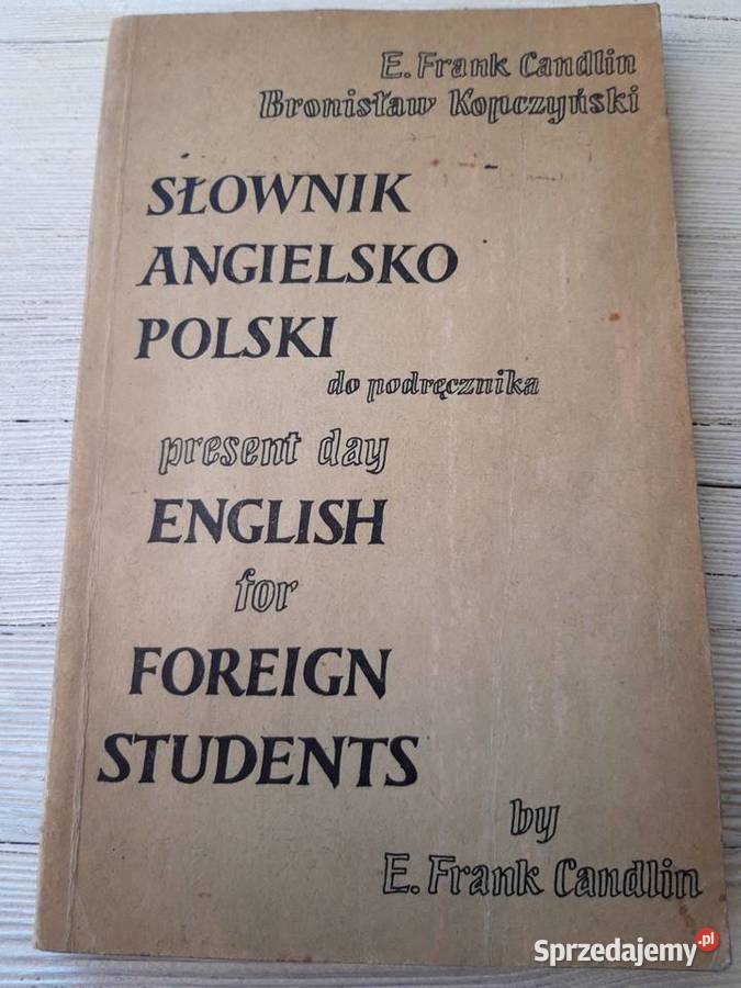 Słownik angielsko polski Frank Candlin Bronisław Bielsko-Biała