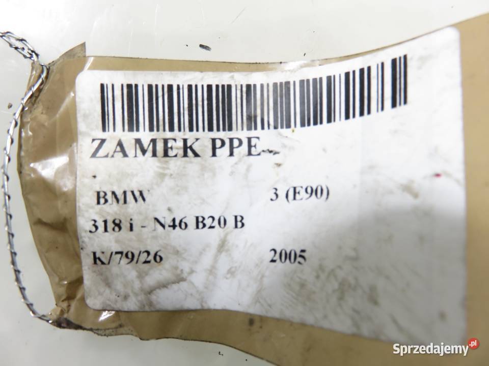 ZAMEK PRAWY PRZEDNI BMW 3 E90 7059974 osobowe Zamki, wkładki i kluczyki małopolskie sprzedam