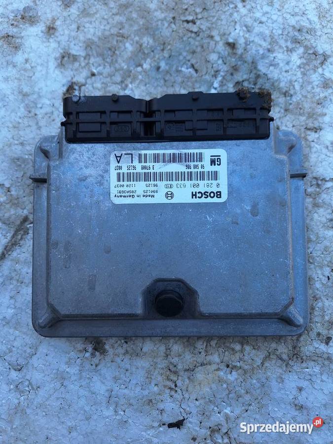 Komputer Sterownik Silnika Opel Vectra 20D osobowe Motoryzacja lubelskie Wisznice