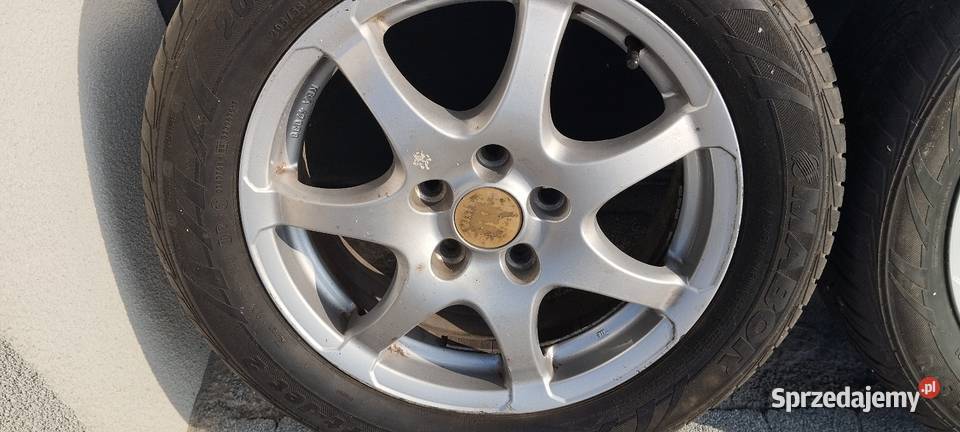 Oryginalne alu VW 16 5x112 opony letnie Mabor Samochodowe Wrocław