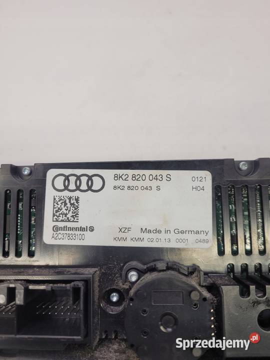 PANEL KLIMATRONIK AUDI A4 A5 Q5 8K2820043S UK osobowe Przystajń