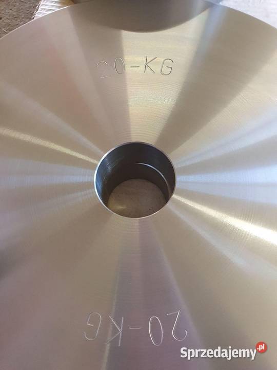 Obciążenie Talerze ciężary na siłownie Drawno