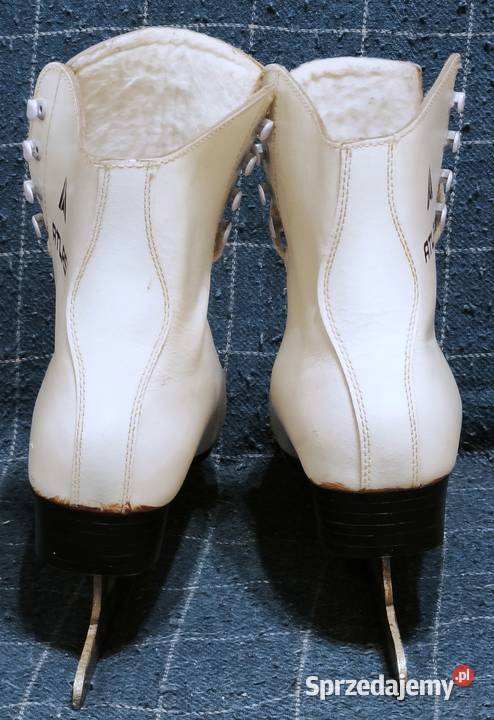 Łyżwy figurowe rozmiar 390 wkładki 245 Skóra Piotrków Trybunalski sprzedam