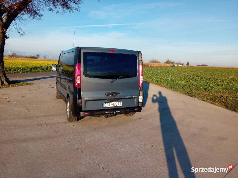 Vivaro 2010 9 osób trafic ładny kolor Budzyń