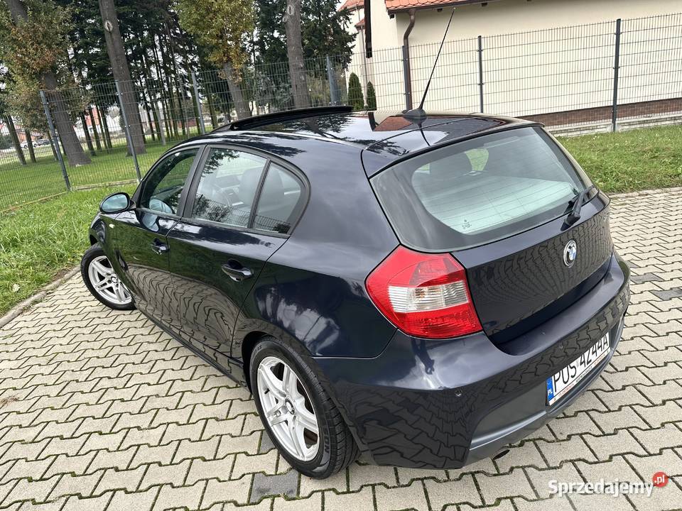 BMW 1 E87 118d 122 MPakiet Szyberdach Xenon wielkopolskie Ostrów Wielkopolski