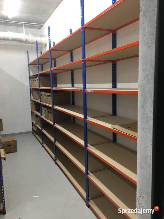 Regal do garażu magazynu sklepu regały kątownik Krośnice sprzedam