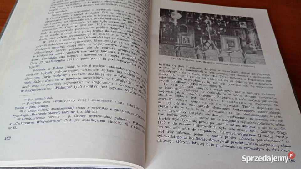 Z dziejów staroobrzędowców na ziemiach polskich sprzedam