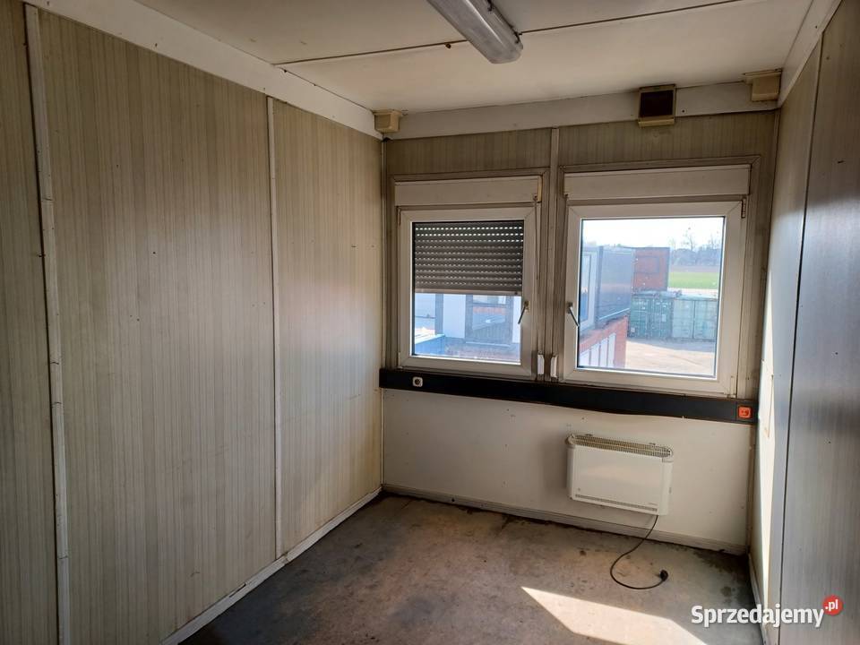 KONTENER BIUROWY SZATNIA ZAPLECZE BUDOWY 256