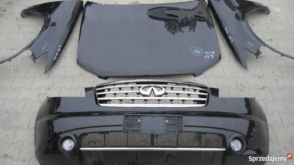 INFINITI FX35 FX45 0308 LIFT ZDERZAK PRZEDNI Nowy Tomyśl