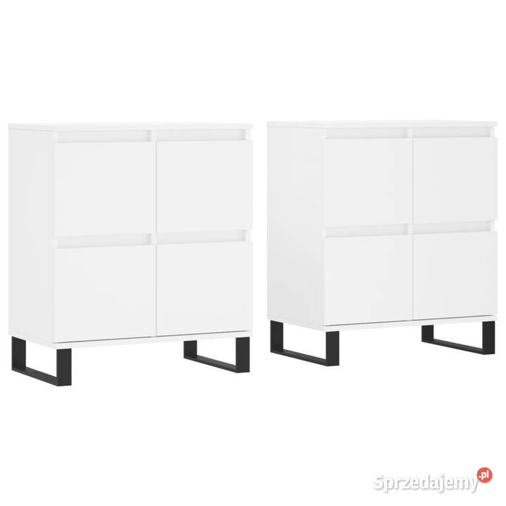 Szafki 2 białe materiał drewnopochodny WM3190181 Warszawa
