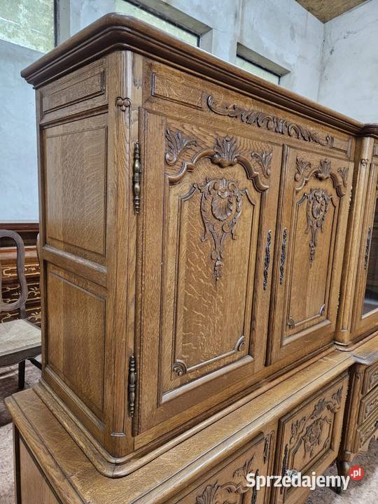 Piękny duży francuski kredens Ludwikowski 4 Nowy Sącz