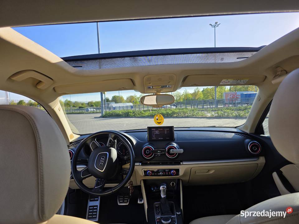 Audi A3 8V Sportback 2014 20 TDI 150 Biała perła Pabianice