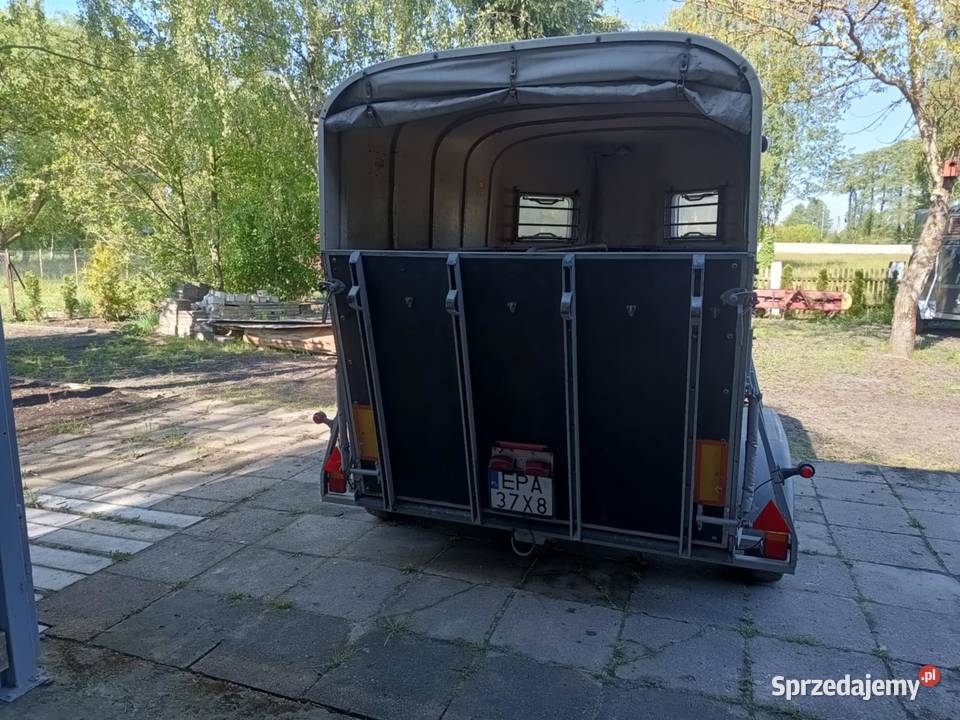 Przyczepa do przewozu 2 koni BOECKMANN Dobroń