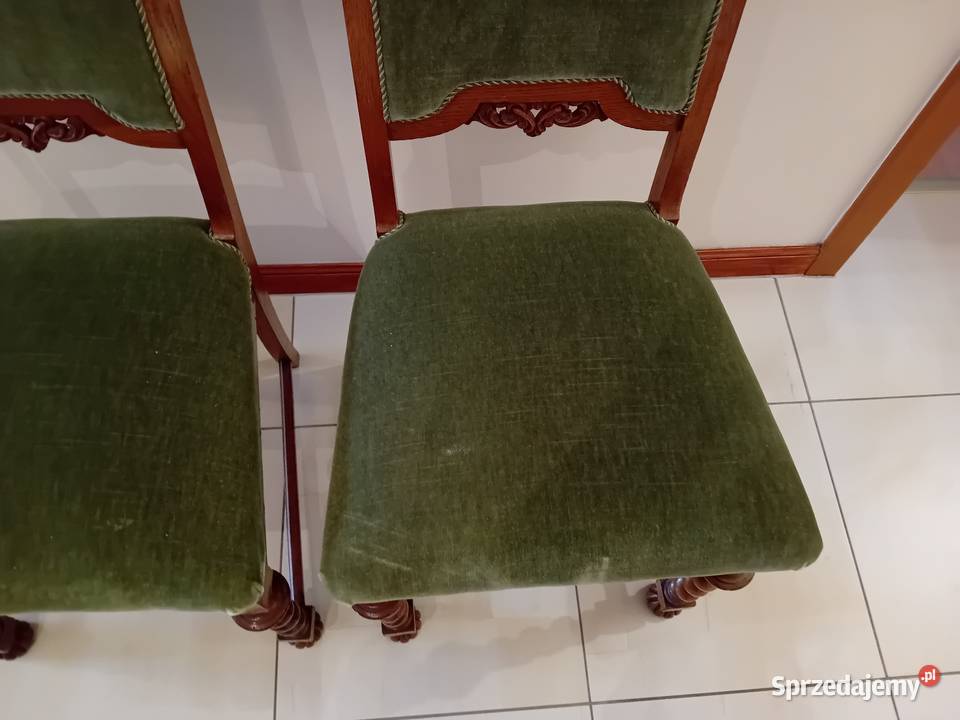 Krzesła stołowe 2 antyk Szczecin