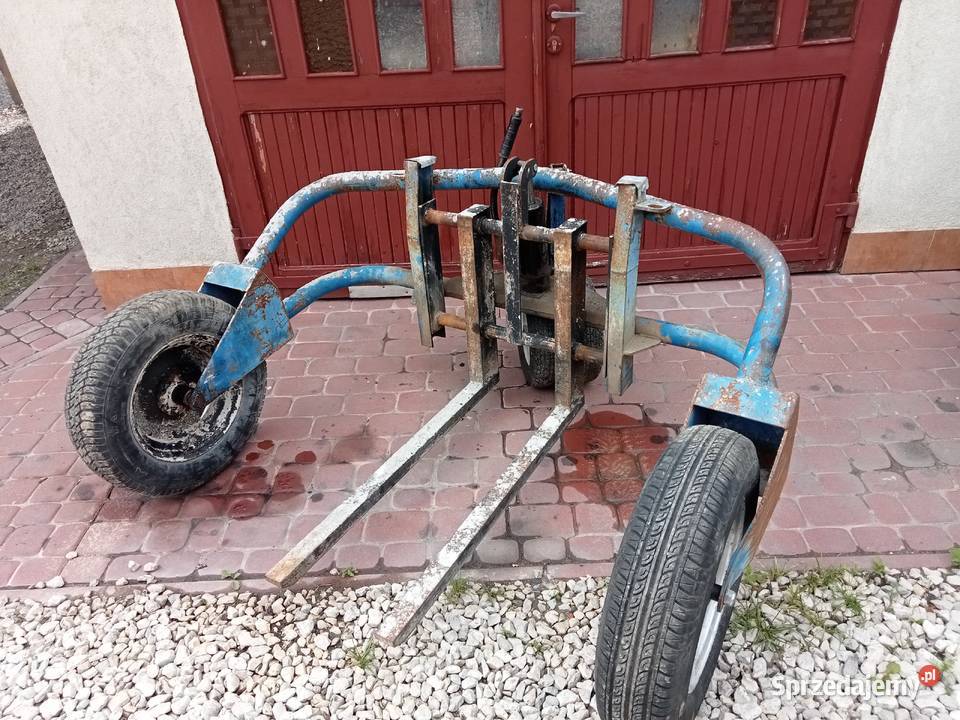 Wózek paletowy terenowy