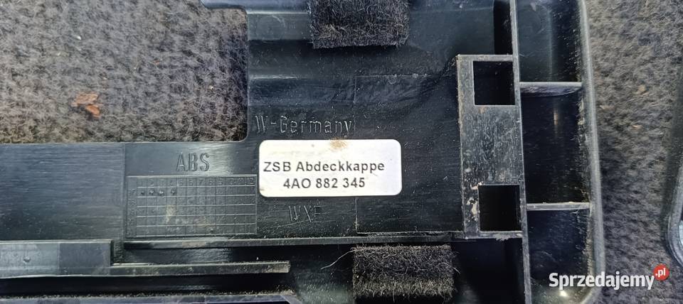Zaślepki Fotela Ele Kierowcy Audi A4 B5 a20 osobowe Myszków sprzedam