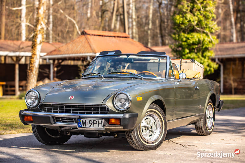 fiat 124 spider 20 pełna odbudowa mazowieckie Konstancin-Jeziorna