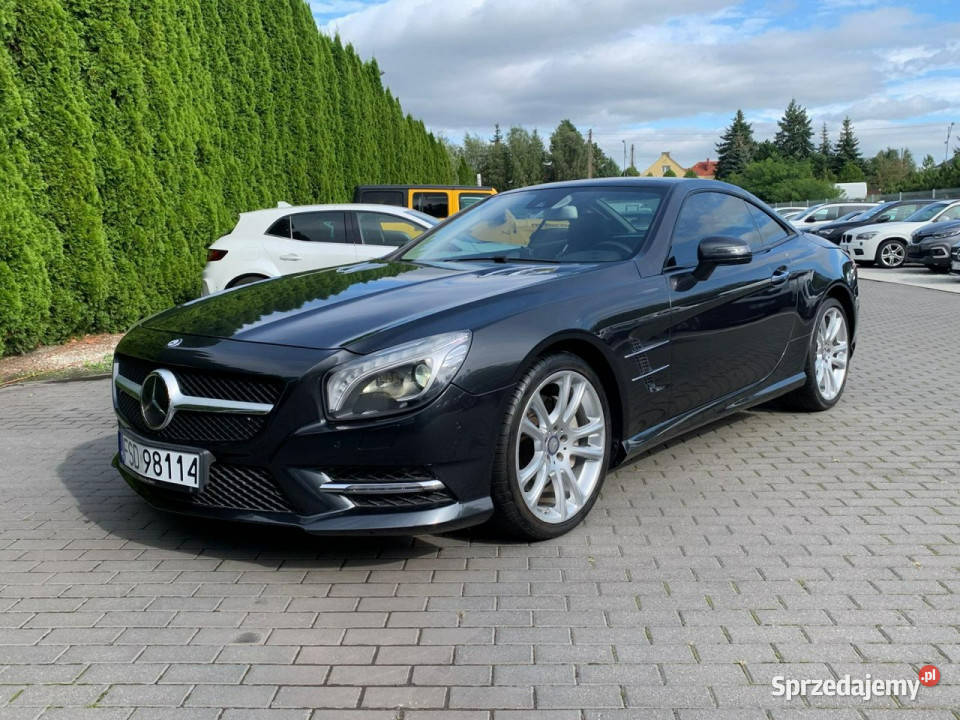 Mercedes SL 550 Panorama Kamera HarmanKardon 107900km Mercedes-Benz Baranowo