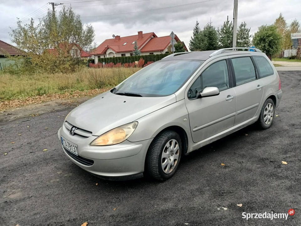 Peugeot 307 SW Peugeot 307 SW 20HDI 90 05r 7os I Rok produkcji 2005 Tarnów