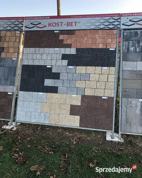 KOSTBET SIERADZ kostka brukowa projekt kostki