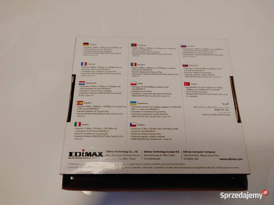 Gigabitowa Karta Sieciowa PCI Edimax EN9235TX32 małopolskie Kraków