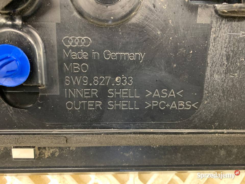 SPOILER LOTKA AUDI A4 B9 Kombi 8W9827933 osobowe Spoilery