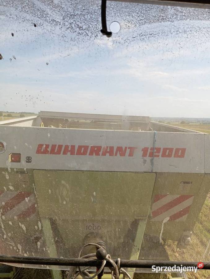 Prasa duża kostka Claas quadrant 1200 śląskie Szczekociny