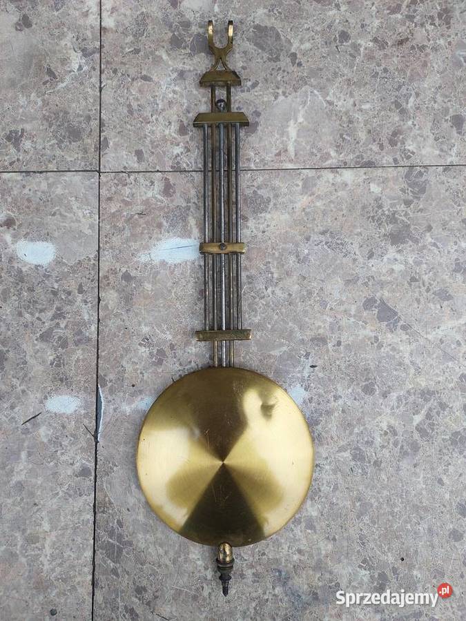 674 Wahadło rusztowe starego zegara Junghans 10 Tczew