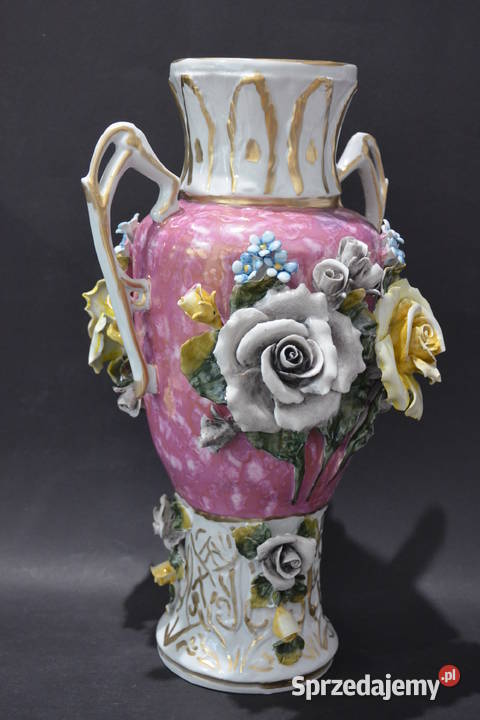 Porcelana Roceram Wazon waza Lalea do kolekcji Środa Wielkopolska