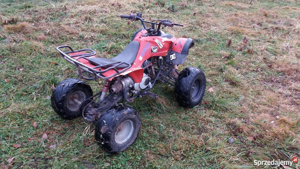 Sprzedam Quad 125 z pługiem łancuchami benzyna Brzesko