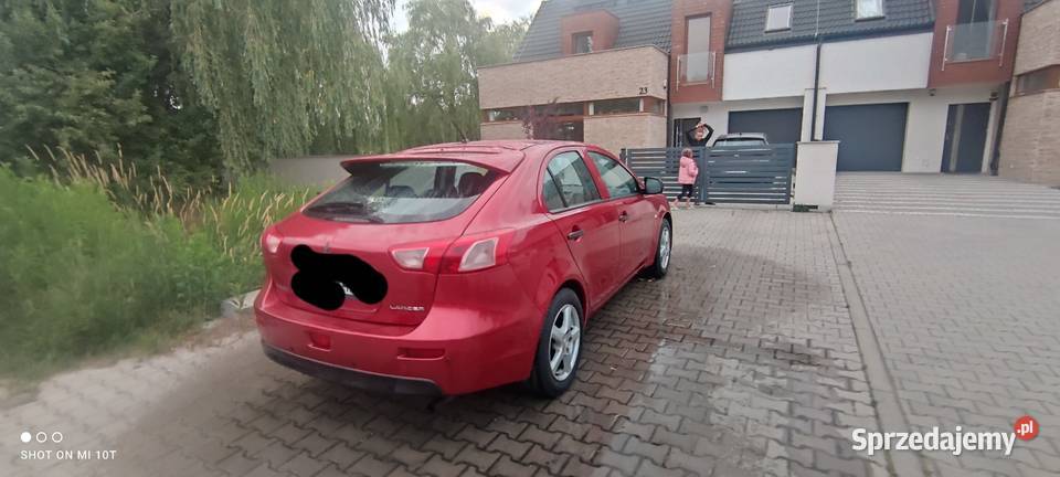 Czerwony Mitsubishi Lancer 2 właściciel salon Wrocław