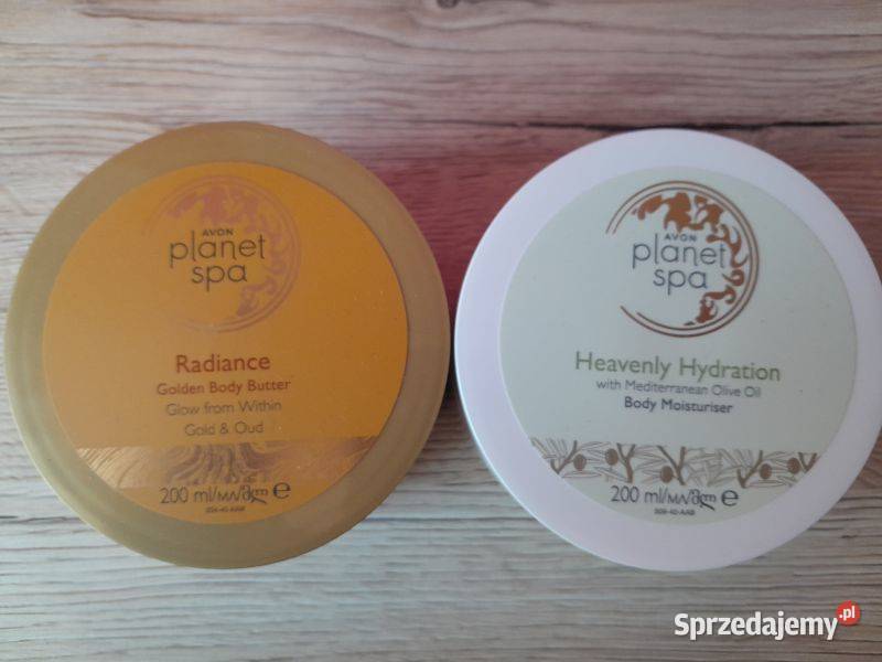 Zestaw 2 sztuk masło do ciała Avon Planet Spa śląskie
