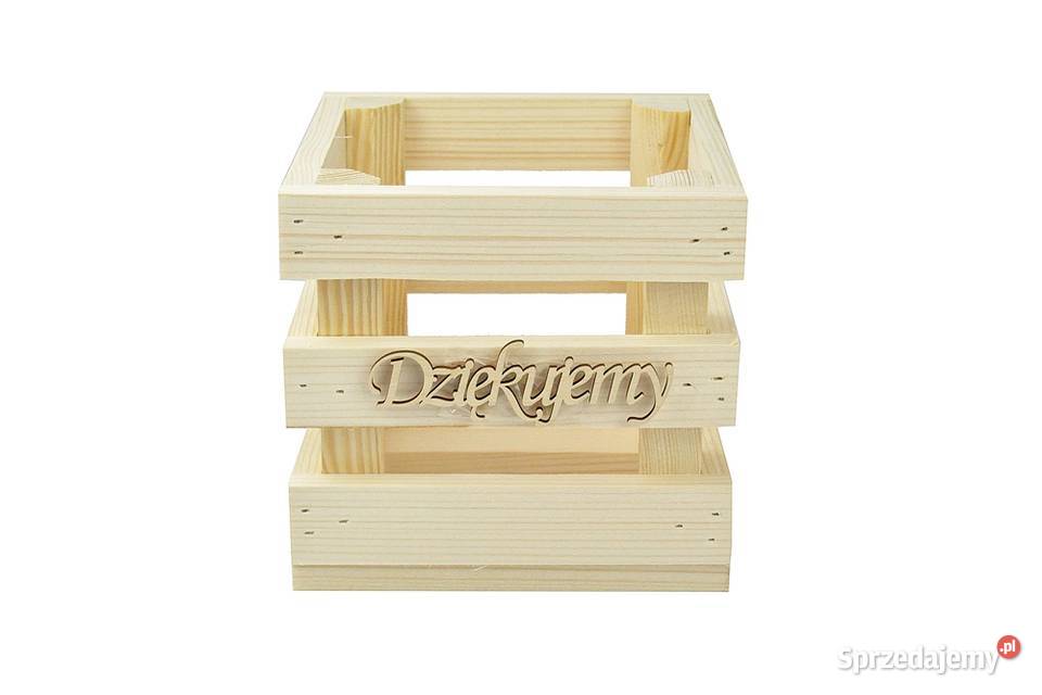 SKRZYNKA DREWNIANA OSŁONKA NA DONICZKĘ BOX NA Tarnów