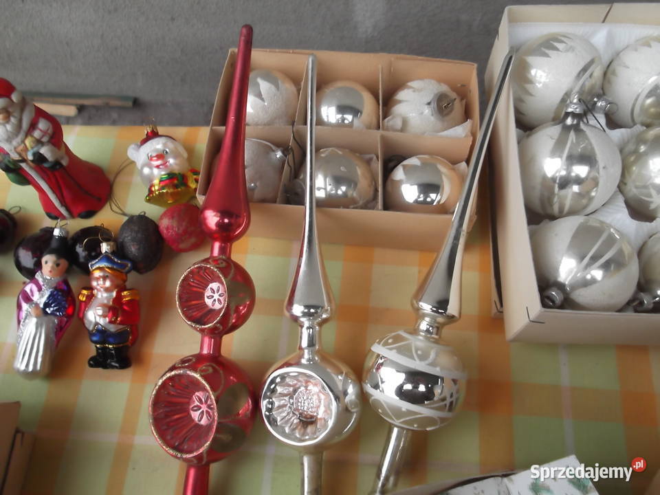 PRL Bańki Choinkowe 46 sztuk Cieszyn