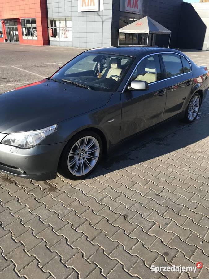 Sprzedam BMW e60 manualna Januszkowice