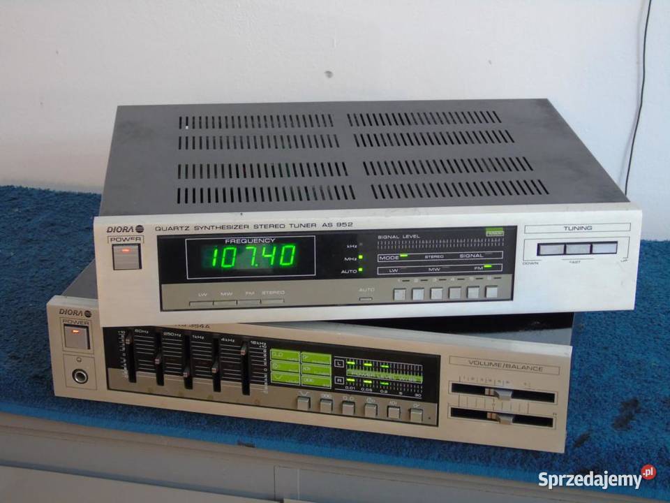 Wzmacniacz i tuner Diora sprawne WYSYŁKA podkarpackie Jasło