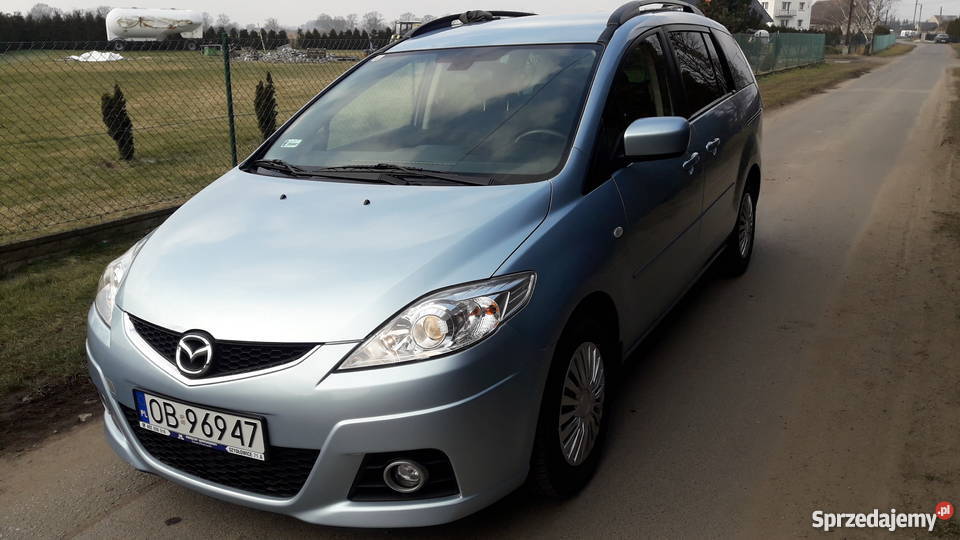 Mazda 5 LIFT welurowa tapicerka