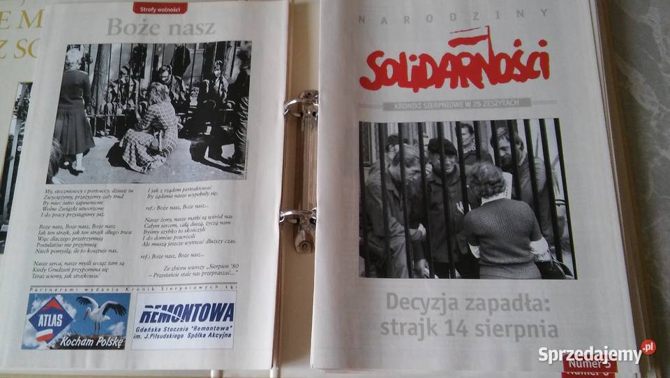 Narodziny solidarność kroniki sierpniowe sprzedam