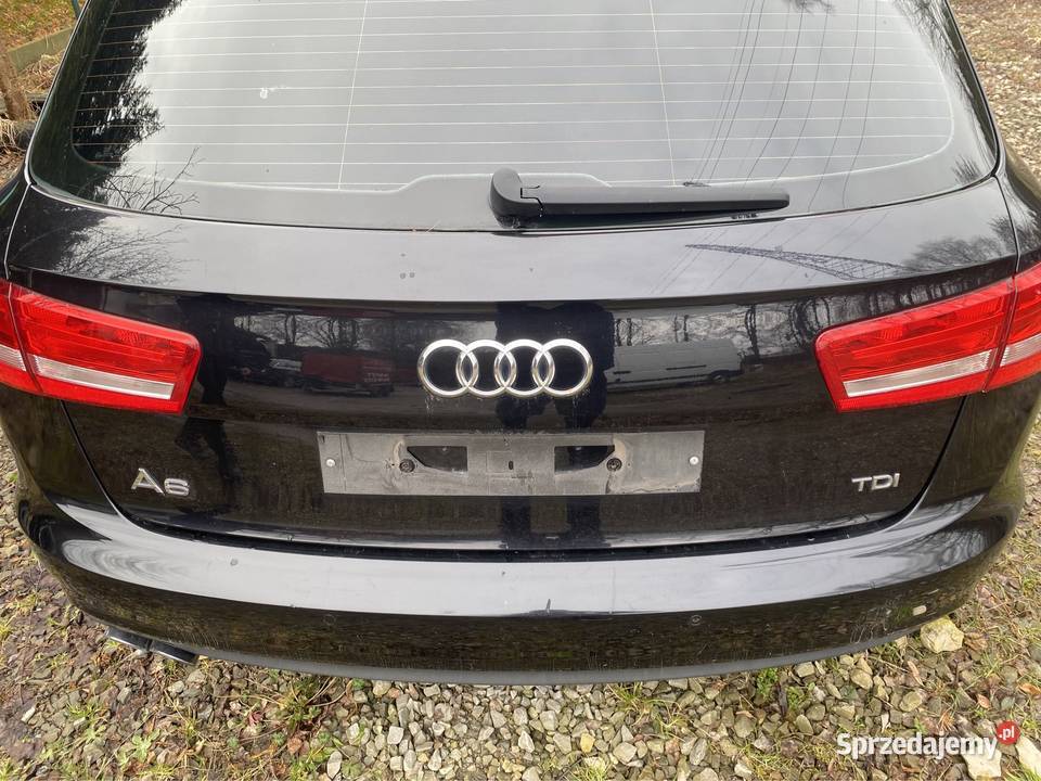 Audi a6 c7 LZ9Y klapa zderzak tyl Pełkinie