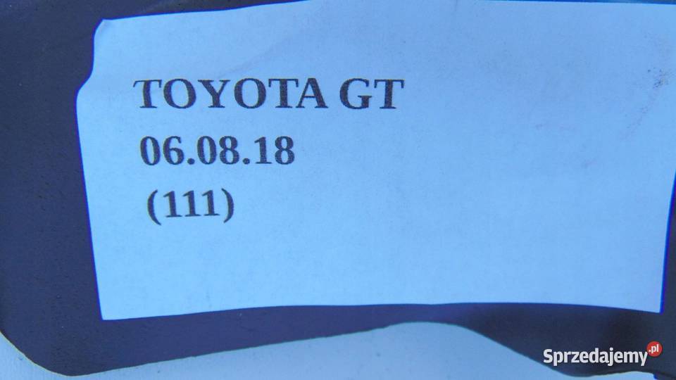 USZCZELKI TOYOTA GT86 Nowy Tomyśl
