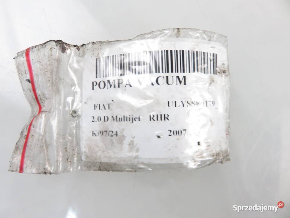 POMPA VACUM FIAT ULYSSE 20 D D1651A sprzedam