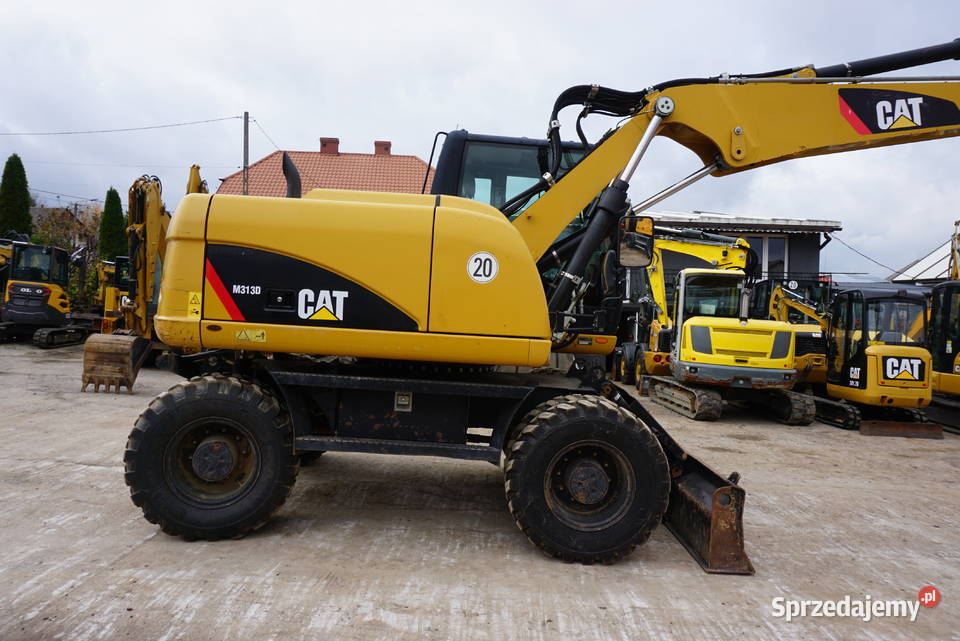 Koparka kołowa CAT M 313 D 2014 Jeziorko