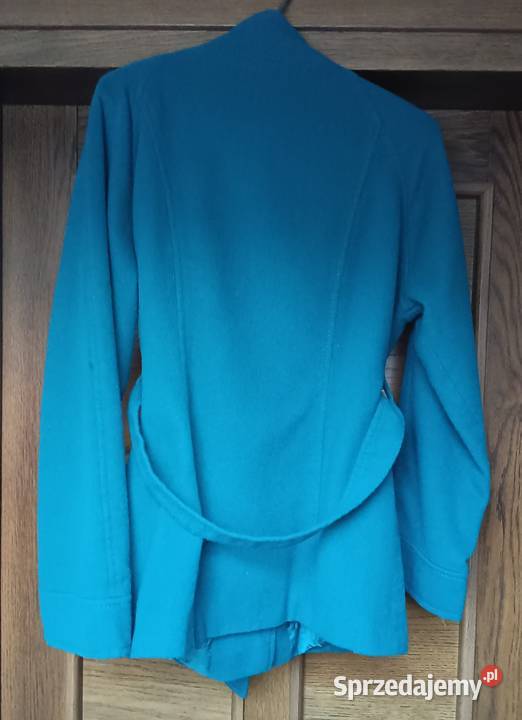 Płaszcz kurtka turkus Bolero Flauszowy 36164 Rozmiar 36(S) Zbylitowska Góra