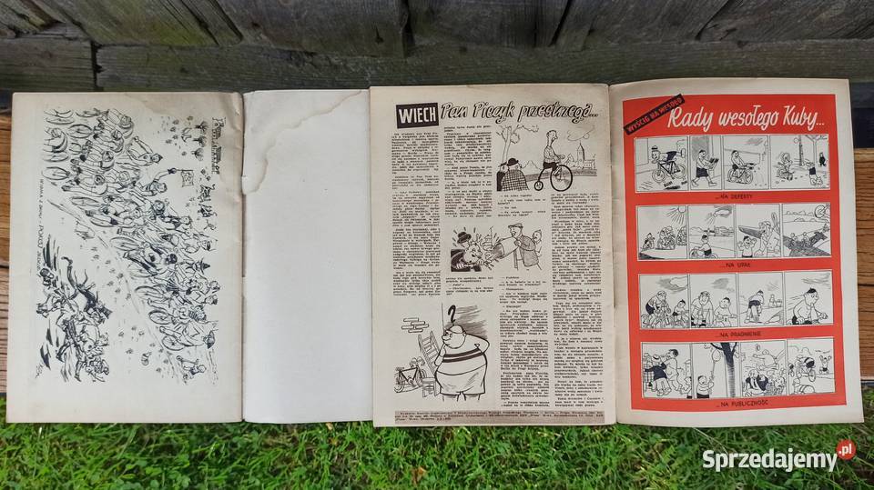 Program V 1952r i VII 1954r Wyścigu Pokoju łódzkie Wieluń