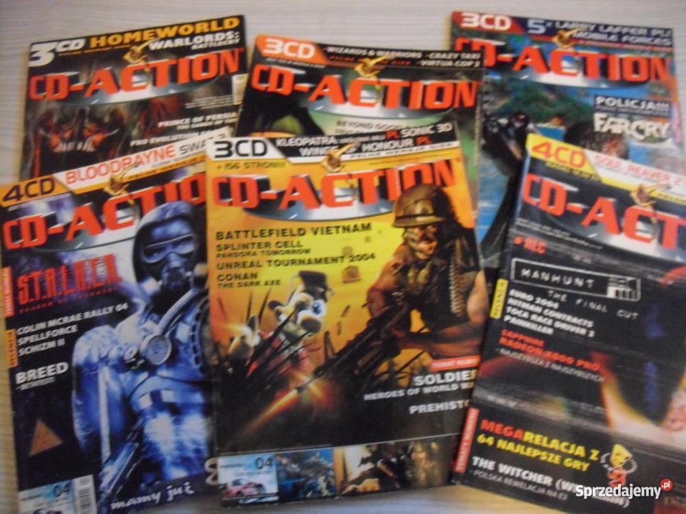 CDACTION CDA numery archiwalne stare z dawnych l Internet i komputery Czasopisma opolskie