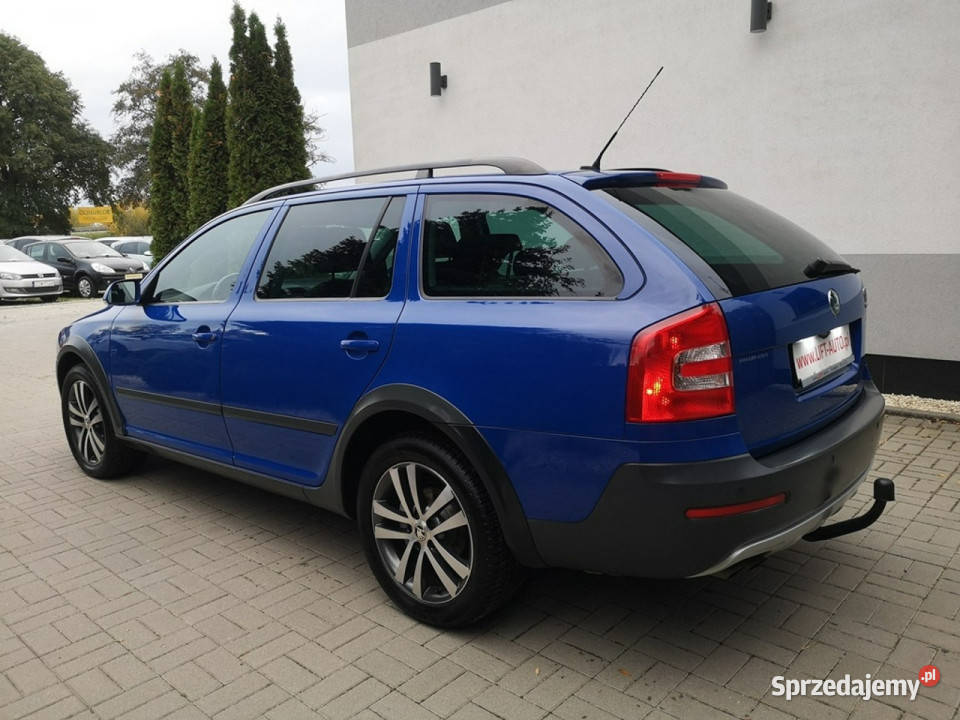 koda Octavia 20TDI 8V 140 SCOUT 4x4 Klimatr Temp klimatyzacja Strzegom