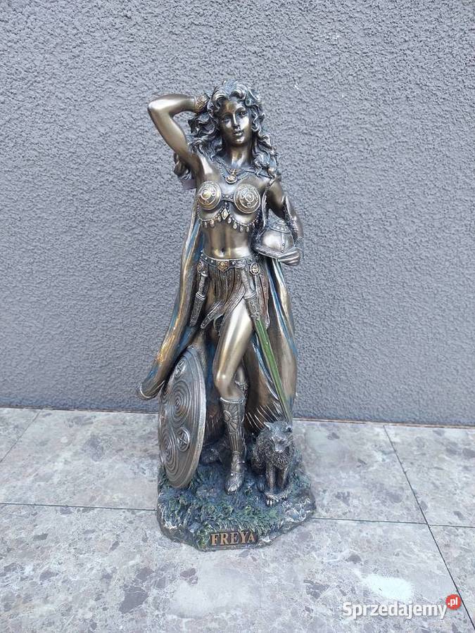 Figurka bogini nordycka Freya żywica 26